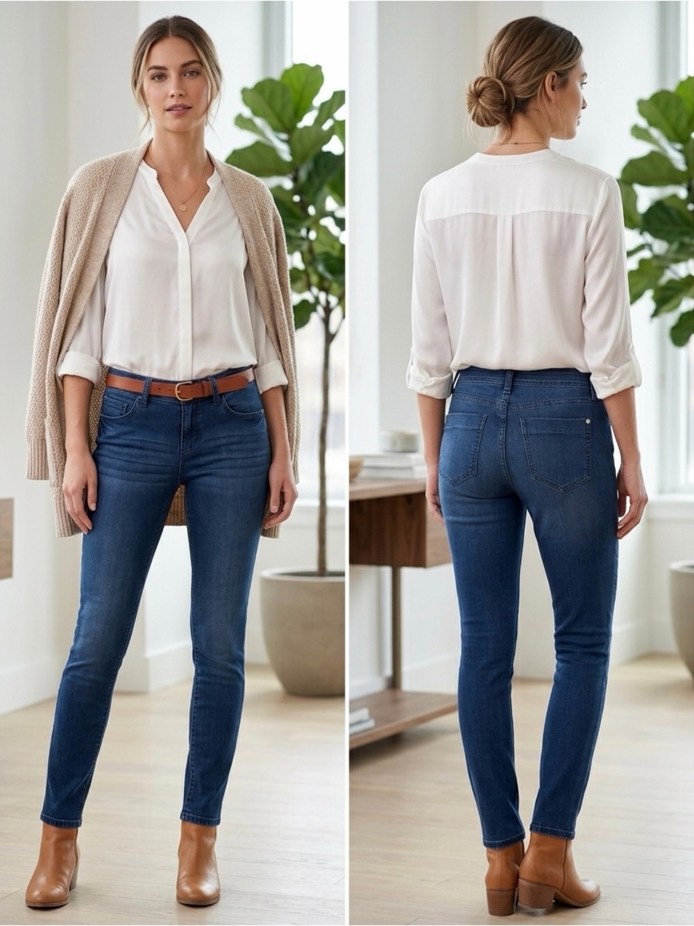 ELLE Blue Women's Skinny Jeans